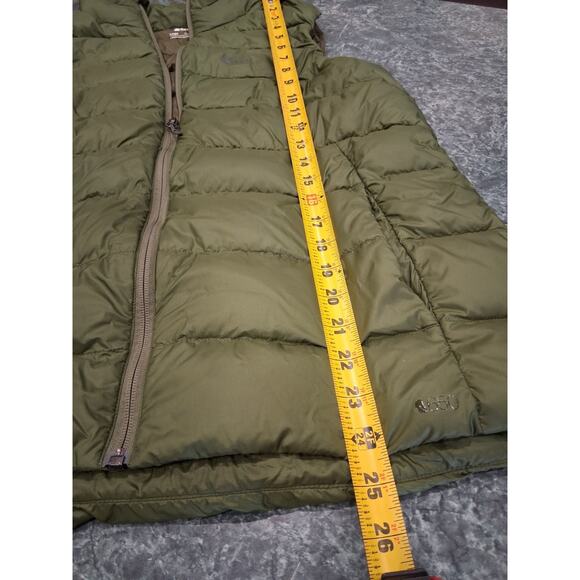 REI Co Op Vest Mens Large Army Green 650 Down Puffer Lightweight Outdoor Hiking - Picture 7 of 12